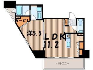 レジディア笹塚Ⅱの物件間取画像